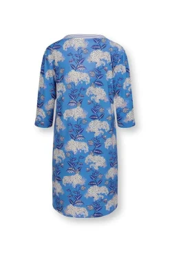 Pip Studio Kleider|Kleid Flora Firenze Kobaltblau