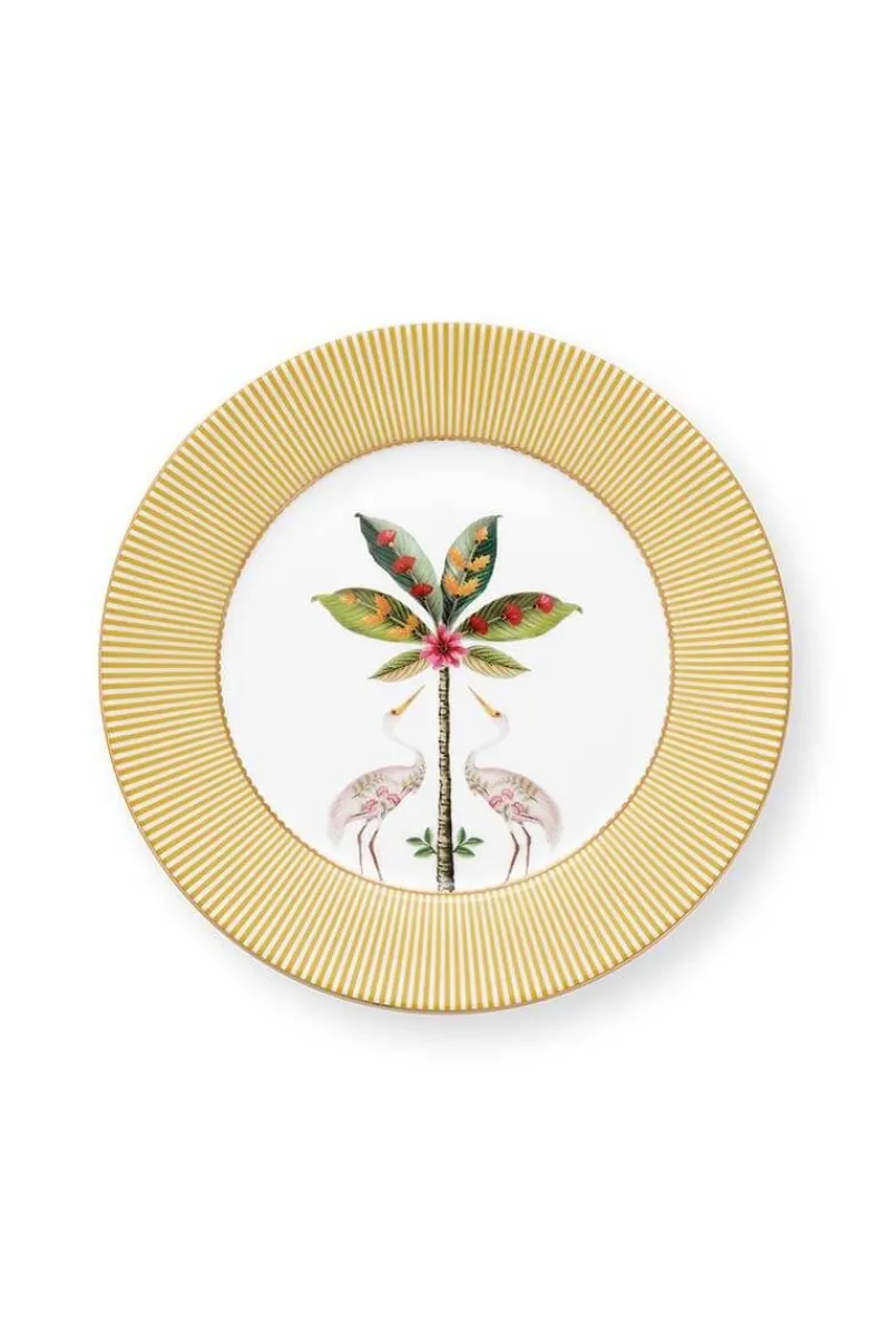 Pip Studio Frühstücksteller|La Majorelle Frühstücksteller 21cm Gelb