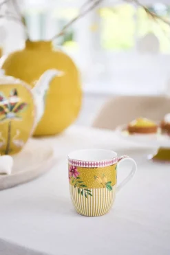 Pip Studio Porzellan Sets|Kaffeetassen|La Majorelle Set/2 Tassen Klein Gelb