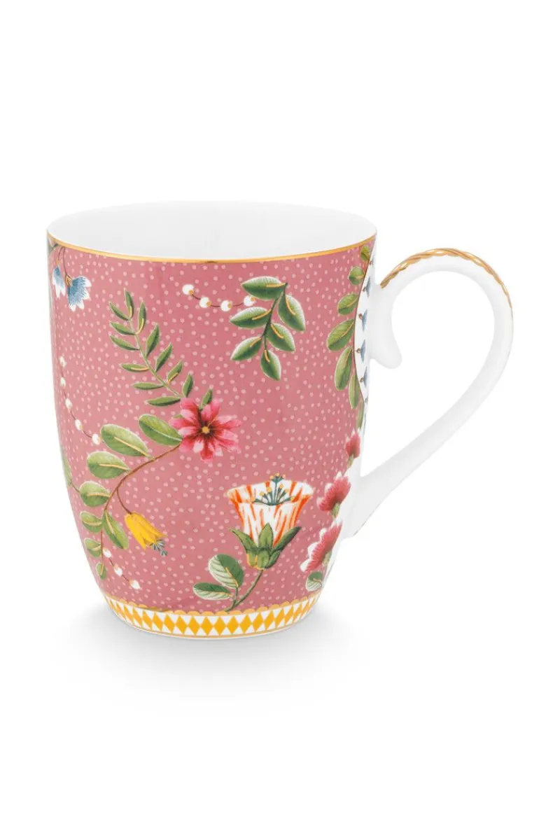 Pip Studio Teetassen|La Majorelle Tasse Gross Rosa
