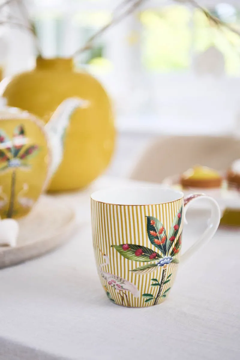 Pip Studio Teetassen|La Majorelle Tasse XL Gelb