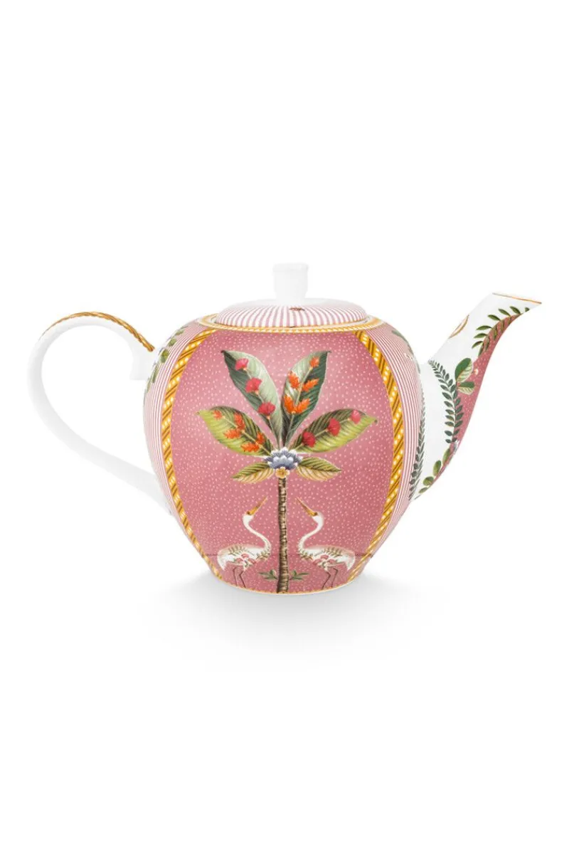 Pip Studio Teekannen|La Majorelle Teekanne Gross Rosa