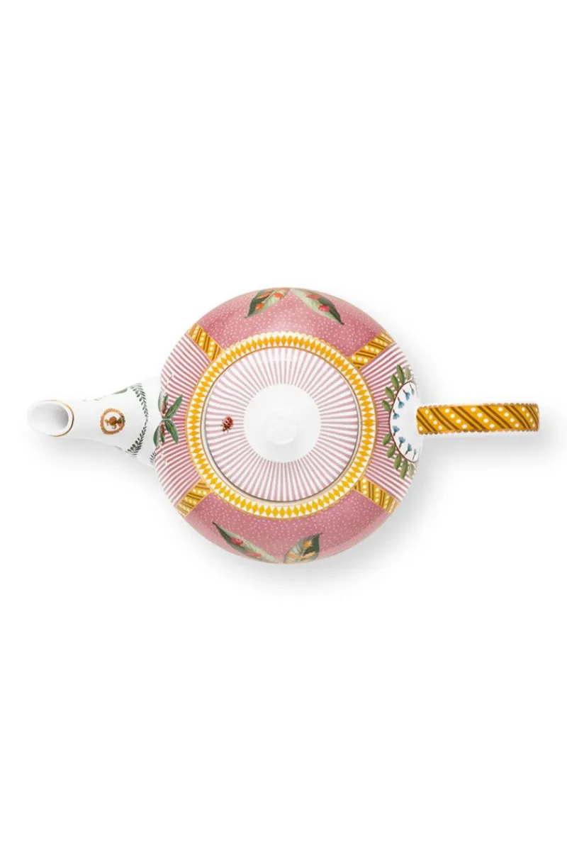 Pip Studio Teekannen|La Majorelle Teekanne Gross Rosa