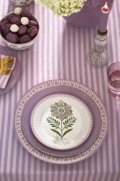 Pip Studio Porzellan Sets|Lily & Lotus Frühstück Set/3 Lila Violett
