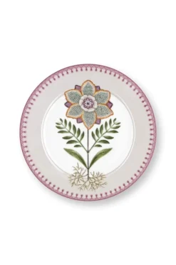 Pip Studio Porzellan Sets|Lily & Lotus Frühstück Set/3 Lila Violett