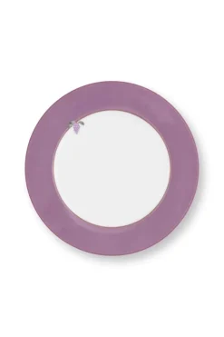 Pip Studio Frühstücksteller|Lily & Lotus Frühstücksteller Lila 21cm Violett