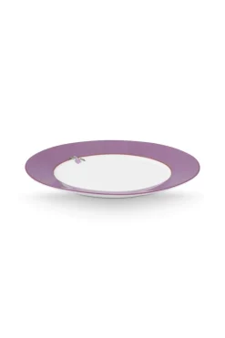 Pip Studio Frühstücksteller|Lily & Lotus Frühstücksteller Lila 23cm Violett