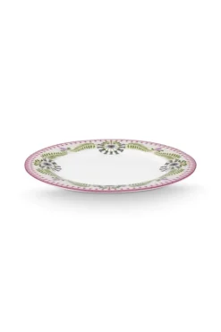 Pip Studio Frühstücksteller|Lily & LotusFrühstücksteller Lila 23cm Weiß