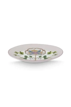 Pip Studio Gebäckteller|Lily & Lotus Petit Four Lila 12cm Weiß