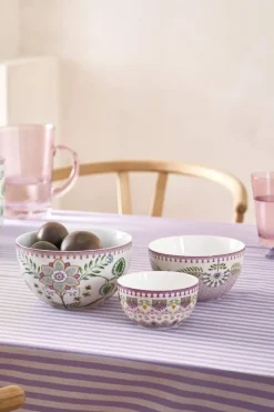 Pip Studio Schalen|Lily & Lotus Schale Lila 12cm Violett
