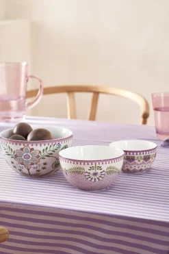 Pip Studio Schalen|Lily & Lotus Schale Lila 15cm Violett