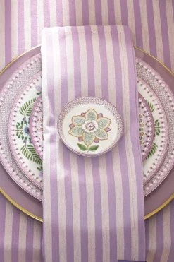 Pip Studio Teebeutelablage|Lily & Lotus Teebeutelablage Lila 9cm Weiß