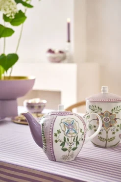 Pip Studio Teekannen|Lily & Lotus Teekanne Gross Lila Violett