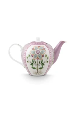 Pip Studio Teekannen|Lily & Lotus Teekanne Gross Lila Violett