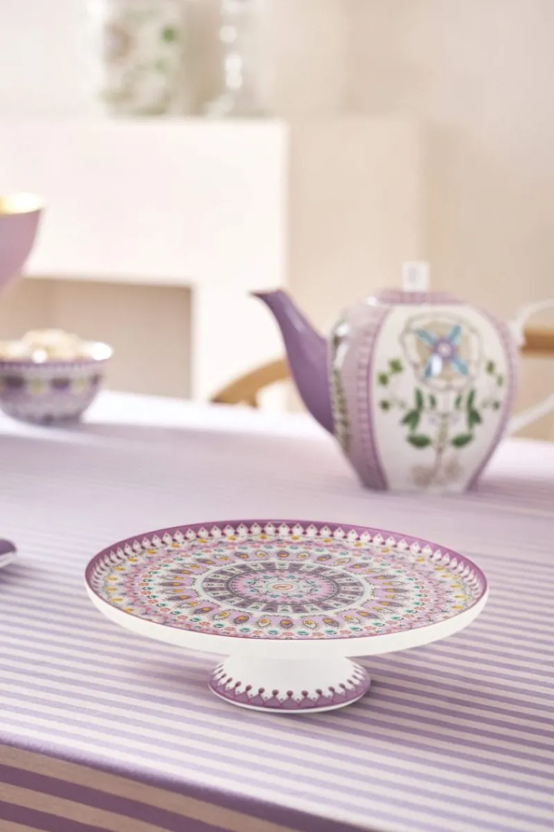 Pip Studio Tortenteller|Lily & Lotus Tortenteller Klein Lila 21cm Violett