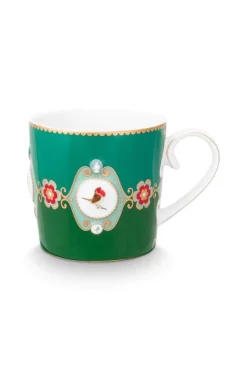 Pip Studio Kaffeetassen|Love Birds Tasse Klein Grün