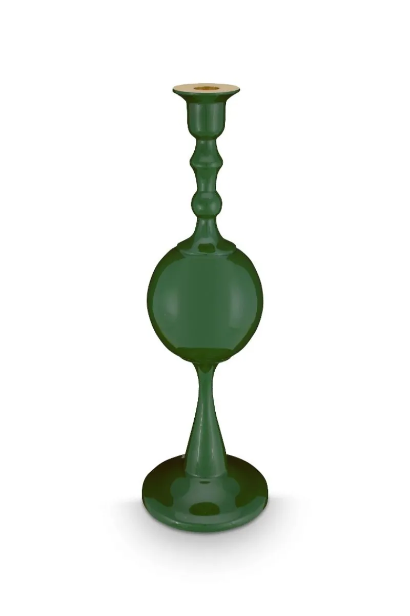 Pip Studio Weihnachten|Kerzenhalter|Metall Kerzenständer Sphäre Mittel 37cm Grün