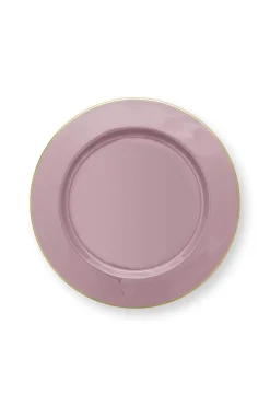 Pip Studio Schalen Und Tabletts|Obstschalen|Metall Schale Lila 32cm Violett