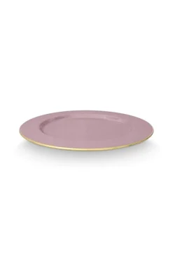 Pip Studio Schalen Und Tabletts|Obstschalen|Metall Schale Lila 32cm Violett