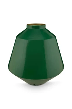 Pip Studio Weihnachten|Große Vasen|Metall Vase Dunkel 35cm Grün