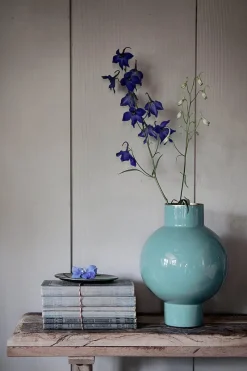 Pip Studio Große Vasen|Metall Vase 24cm Grün