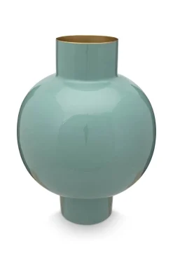 Pip Studio Große Vasen|Metall Vase Hell 42cm Grün