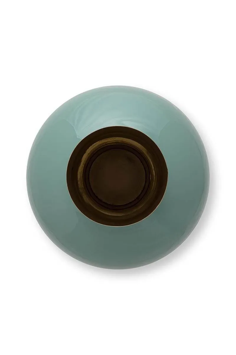 Pip Studio Große Vasen|Metall Vase Hell 42cm Grün