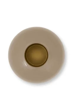 Pip Studio Große Vasen|Metall Vase 32cm Khaki