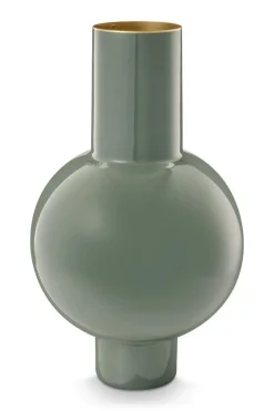 Pip Studio Große Vasen|Metall Vase Mittelgross Mittel 40cm Grün