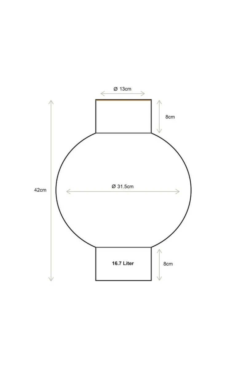 Pip Studio Große Vasen|Metall Vase 42cm Rosa