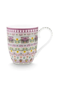Pip Studio Teetassen|Mug XL Lily&Lotus Moon Delight Multi 450ml Violett
