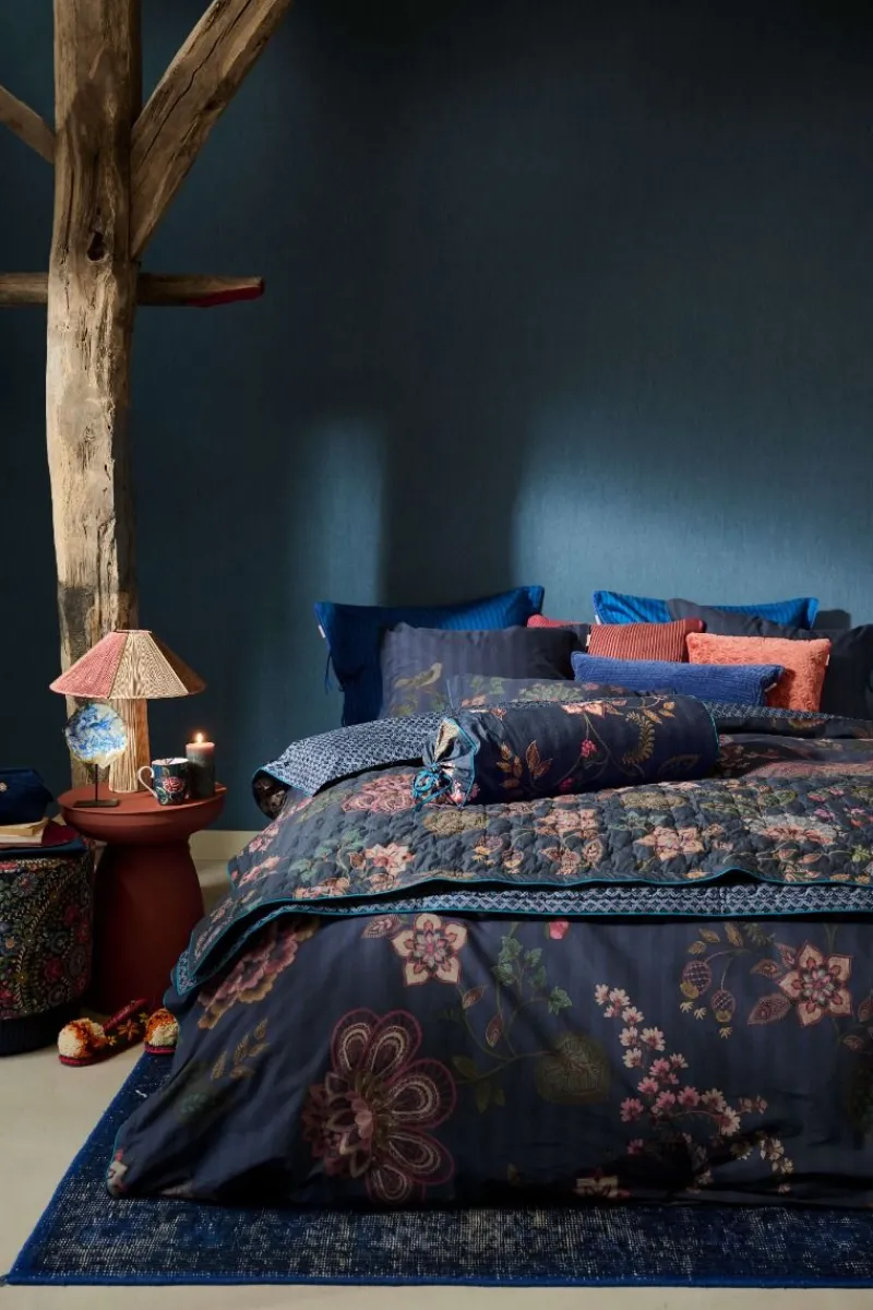 Pip Studio Zierkissen|Nackenrolle|Nackenrolle Buenas Noches Dunkelblau