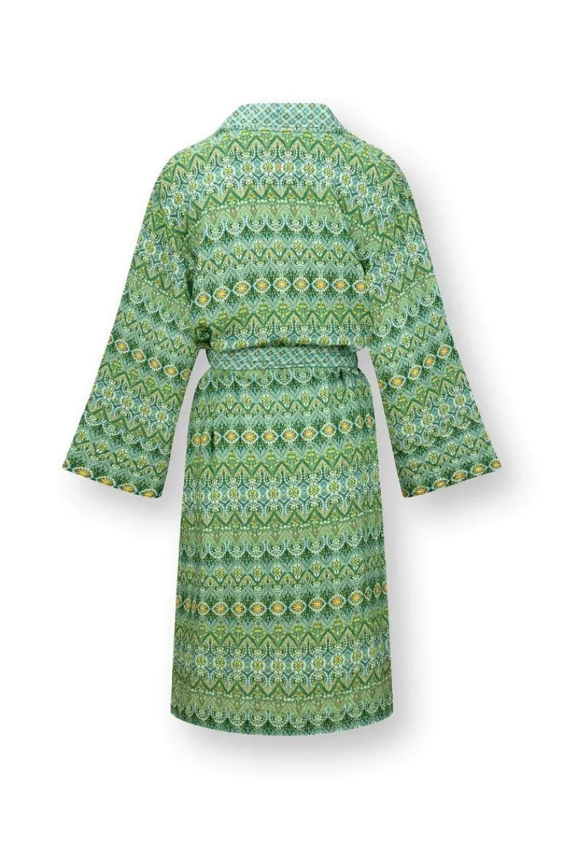 Pip Studio Strandmode|Naomi Kimono Ashanti Grün