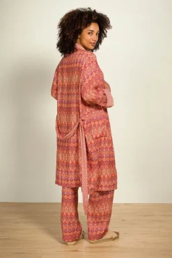 Pip Studio Strandmode|Naomi Kimono Ashanti Rot