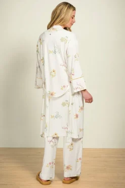 Pip Studio Strandmode|Naomi Kimono Blossom Chique Weiss