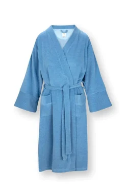 Pip Studio Strandmode|Naomi Kimono Petite Sumo Stripe Blau