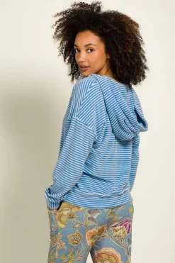 Pip Studio Pullover & Strickjacken|Pullover Und Strickjacken|Nicolle Jacke Little Sumo Stripe Blau