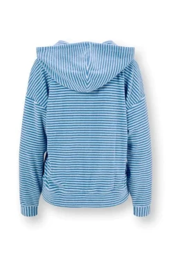 Pip Studio Pullover & Strickjacken|Pullover Und Strickjacken|Nicolle Jacke Little Sumo Stripe Blau