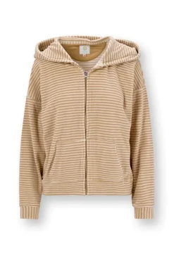Pip Studio Pullover & Strickjacken|Pullover Und Strickjacken|Nicolle Jacke Little Sumo Stripe Sand