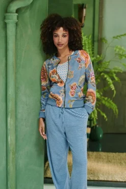Pip Studio Pullover & Strickjacken|Pullover Und Strickjacken|Nicos Jacke Matata Blau