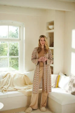Pip Studio Kimonos|Bademäntel|Nisha Kimono Bailamos Sand