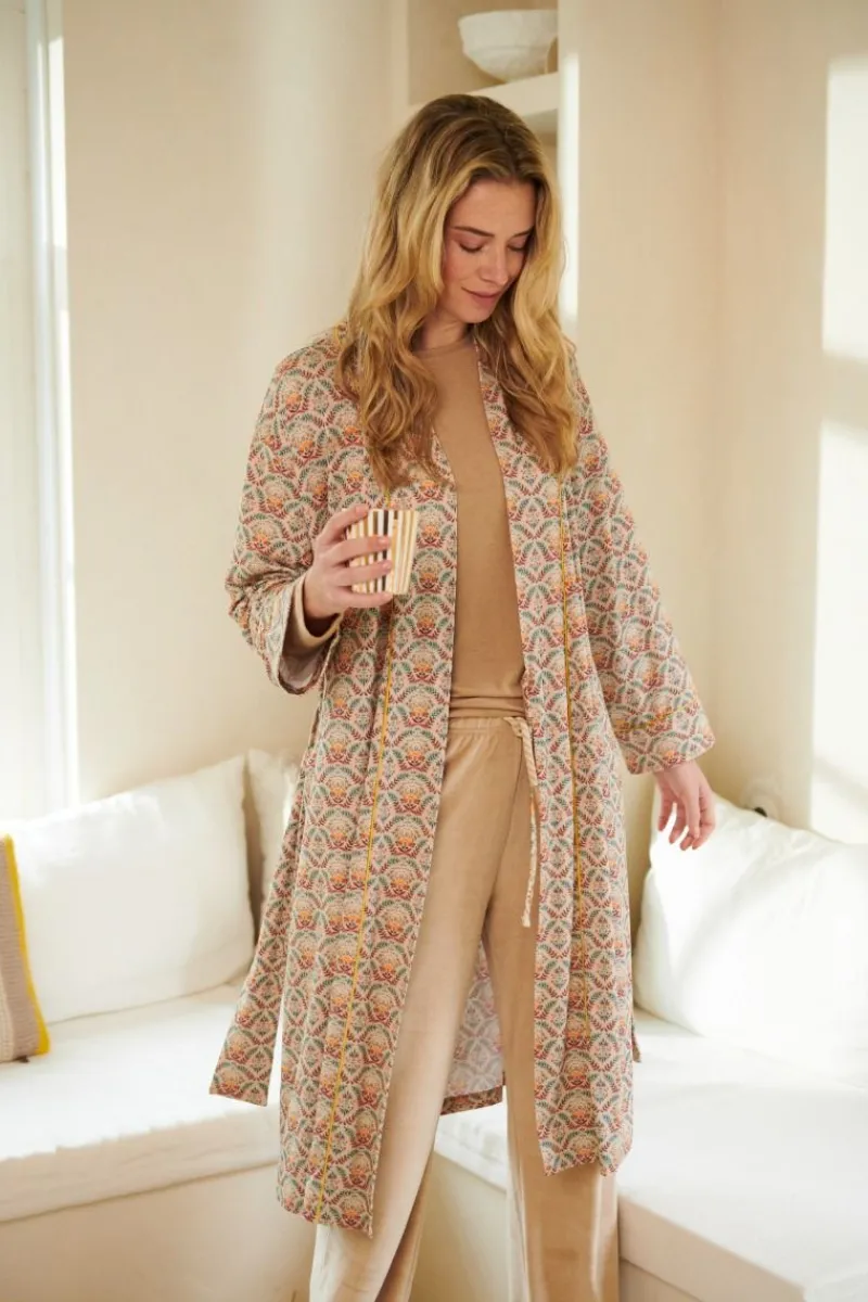 Pip Studio Kimonos|Bademäntel|Nisha Kimono Bailamos Sand