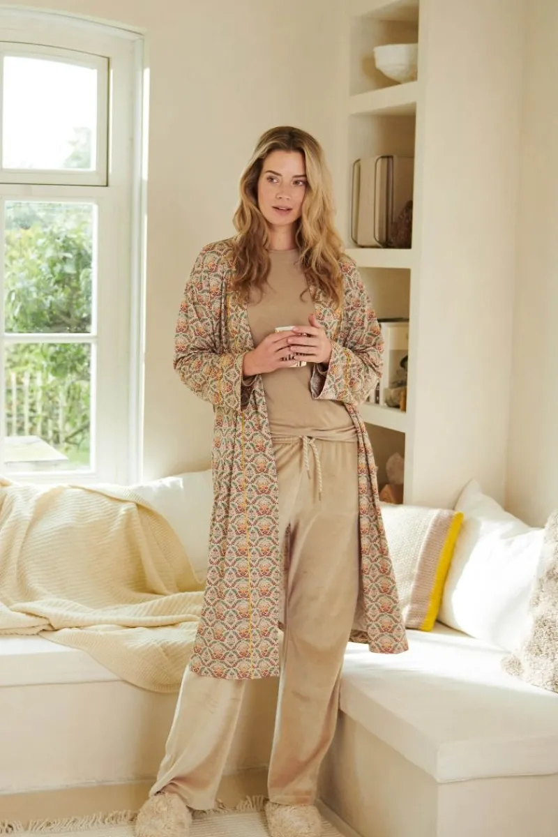 Pip Studio Kimonos|Bademäntel|Nisha Kimono Bailamos Sand