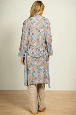 Pip Studio Strandmode|Nisha Kimono Jameela Blau