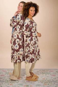 Pip Studio Kimonos|Bademäntel|Nisha Kimono Rosita Braun