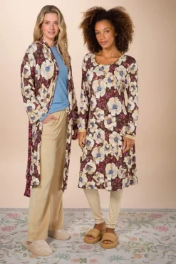 Pip Studio Kimonos|Bademäntel|Nisha Kimono Rosita Braun