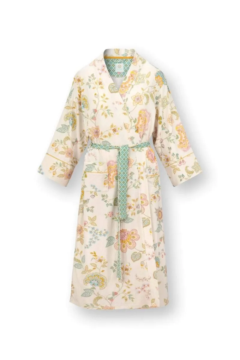 Pip Studio Strandmode|Noa Kimono Buenas Noches Weiss