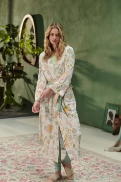 Pip Studio Strandmode|Noa Kimono Buenas Noches Weiss