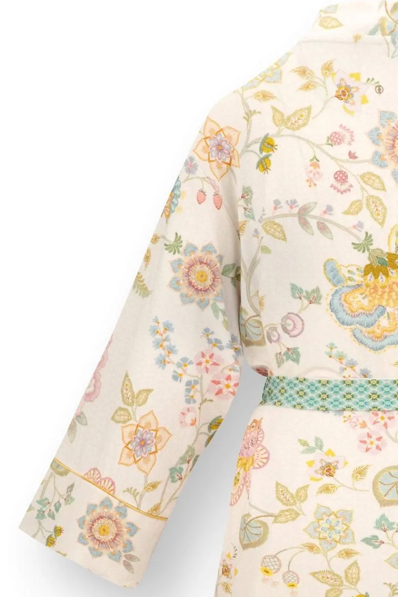 Pip Studio Strandmode|Noa Kimono Buenas Noches Weiss