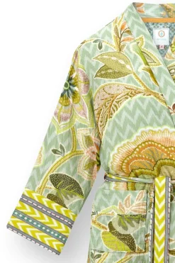 Pip Studio Strandmode|Noa Kimono Hakuna Hell Grün
